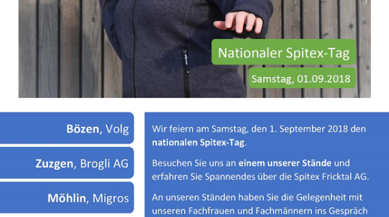 Nationaler Spitex-Tag am 01.09.2018