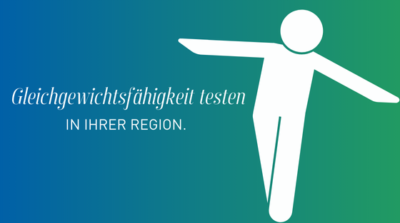 Gleichgewichtsfähigkeit testen