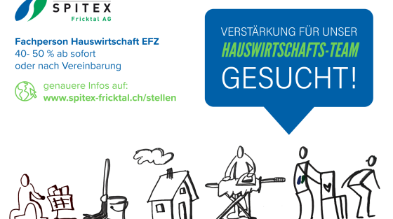 Fachfrau/-mann Hauswirtschaft EFZ gesucht