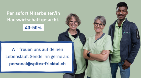 Mitarbeiter/in Hauswirtschaft gesucht